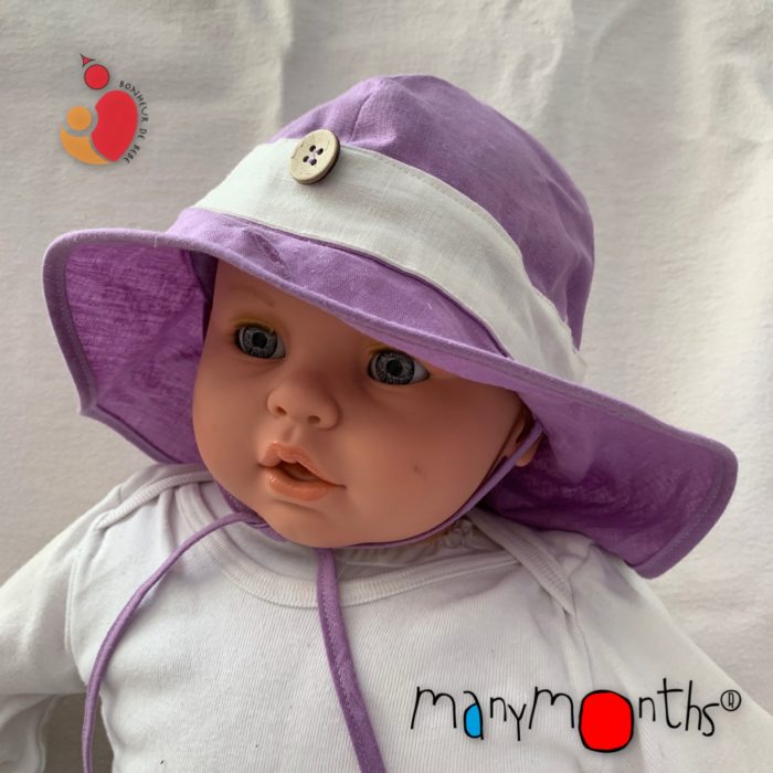 Chapeau Manymonths Violet - creme