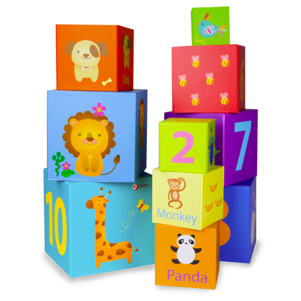 Classic World Cubes A Empiler O Bonheur De Bebe