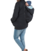 NATURIOU Sweat portage et grossesse - Graphite / Geo blue – Image 4