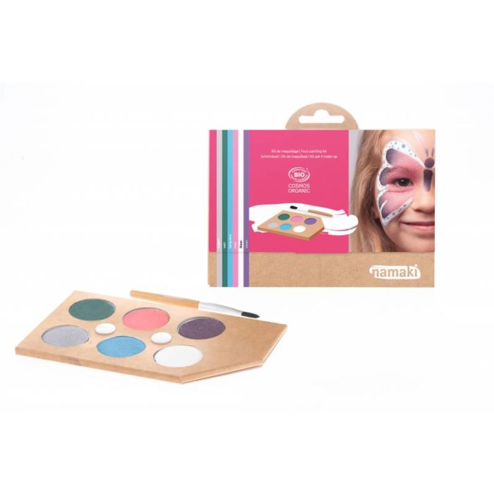 Namaki - Kit 6 couleurs maquillage BIO Mondes enchantés