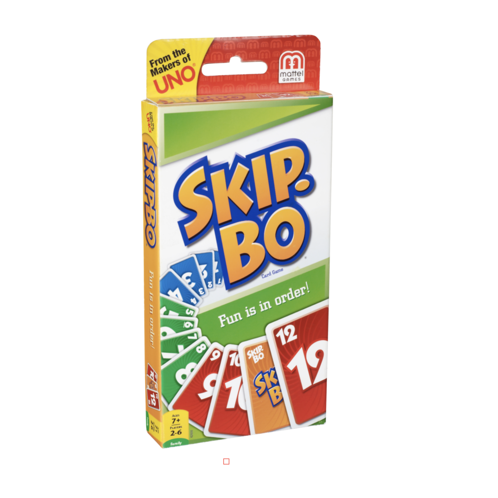 Mattel Games Skip-Bo, Jeu De Cartes, Jeu De Société Familial Pour