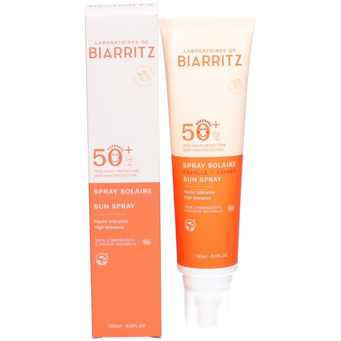 Spray solaire BIARRITZ SPF50+ Bio