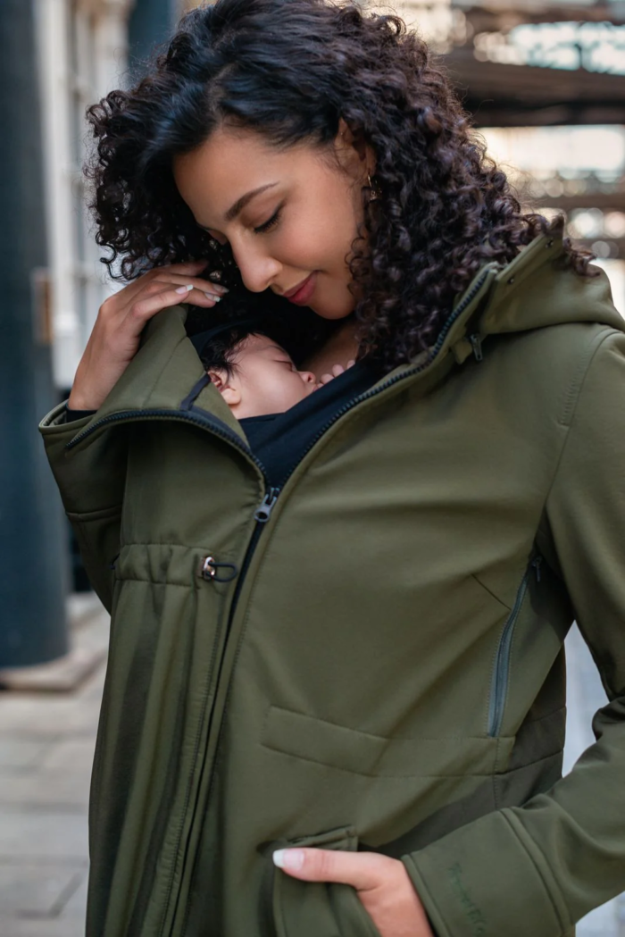 Veste de portage Wombat Shell - Camo green
