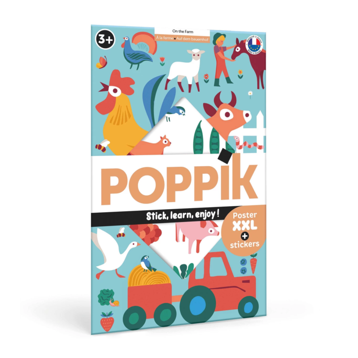 POPPIK Poster pédagogique À la ferme