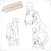 Porte-bébé Buzzidil Evolution XL Latte – Image 3