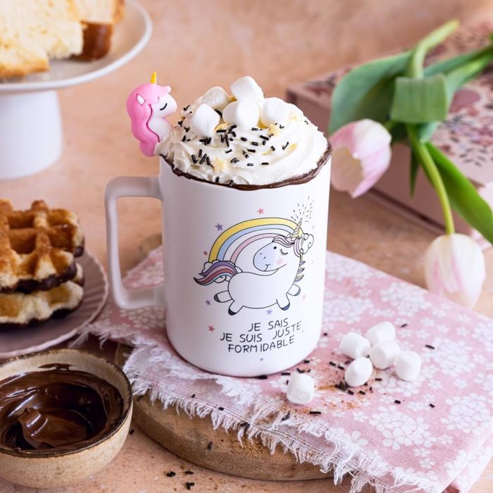 Tasse Formidablement licorne