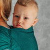 Porte-bébé LennyHybrid preschool herringbone Emerald – Image 4