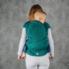Porte-bébé LennyHybrid preschool herringbone Emerald – Image 6