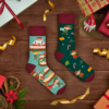 SPOX SOX Funny Socks - Christmas Eleves – Image 2