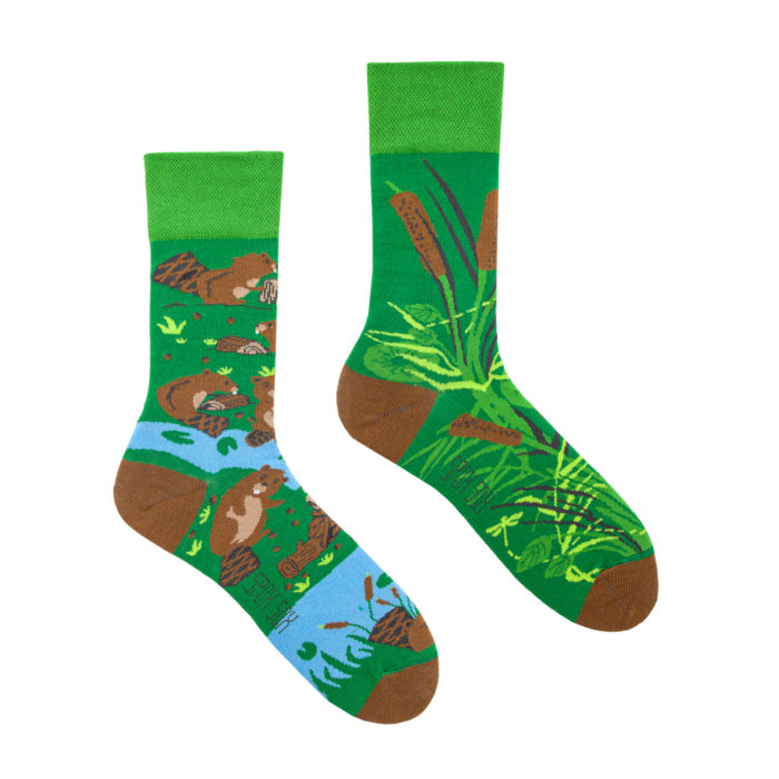 SPOX SOX Funny Socks - Beavers