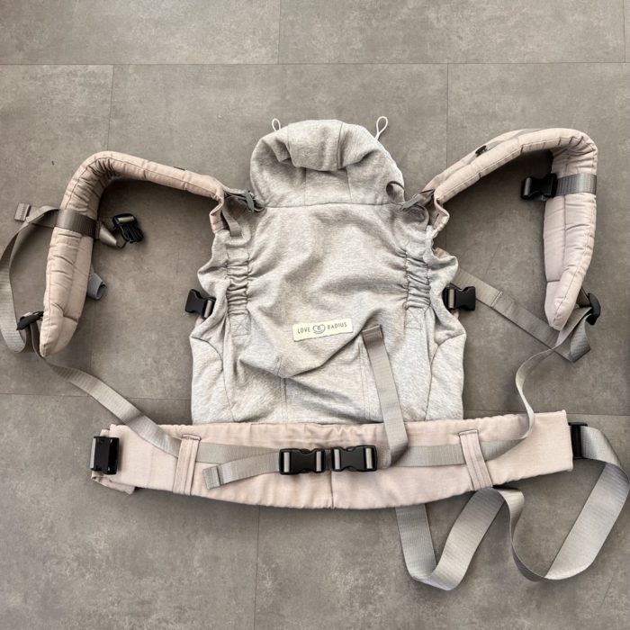 OCCASION - Porte-bébé Love Radius Hoodies V2 - gris
