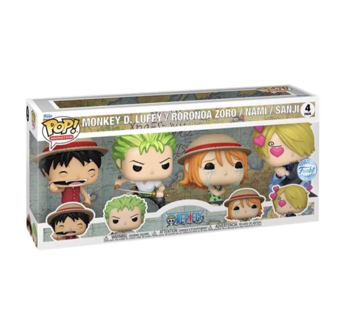 FUNKO POP Animation One Piece 4-Pack Promo Pack exclusive