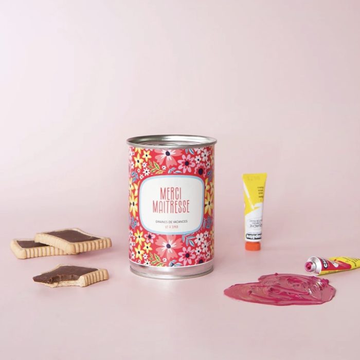 MauvaisesGraines Kit à semer "MERCI Maîtresse fleurie"