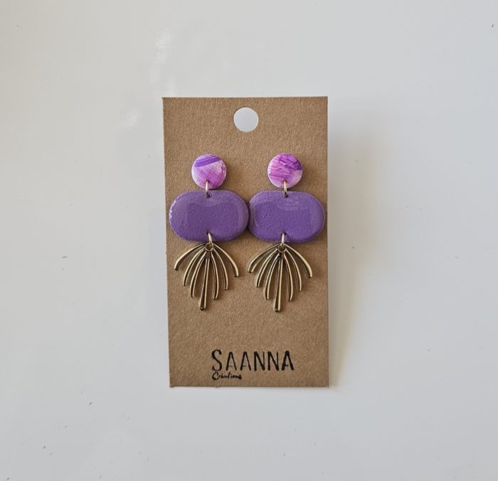 SAANNA Boucles d'oreilles - Ludivine 1