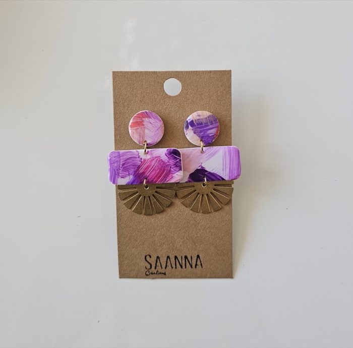 SAANNA Boucles d'oreilles - Ludivine 2