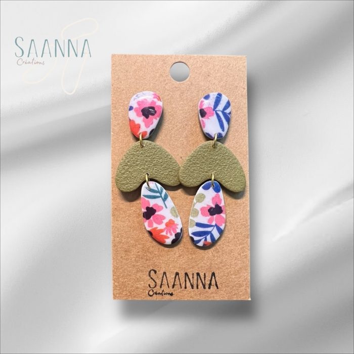 SAANNA Boucles d'oreilles - Flora 4