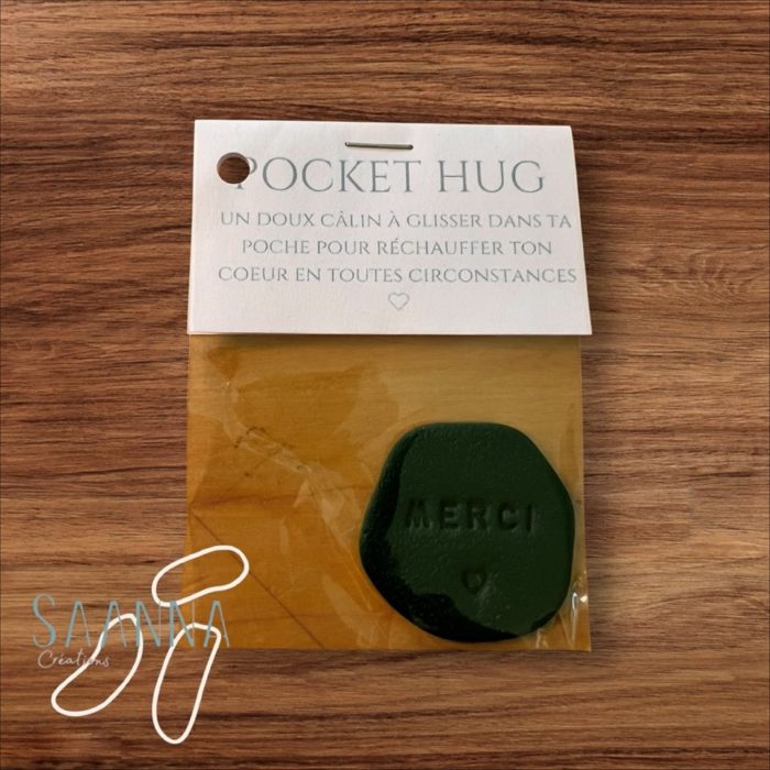 SAANNA Pocket Hug - MERCI vert