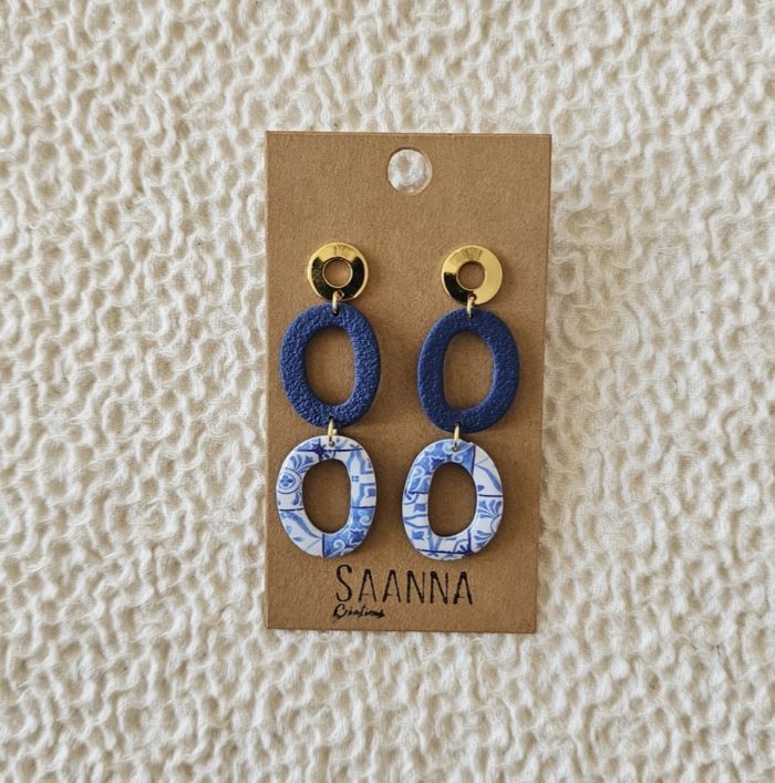 SAANNA Boucles d'oreilles - Iris 6