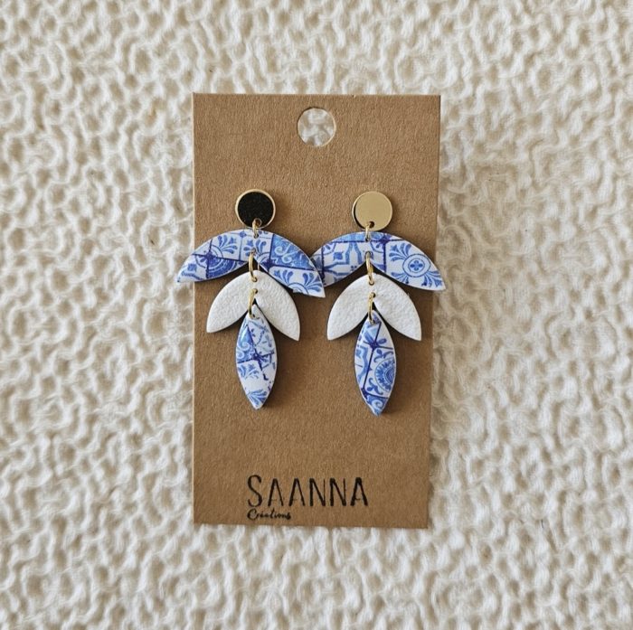 SAANNA Boucles d'oreilles - Iris 7
