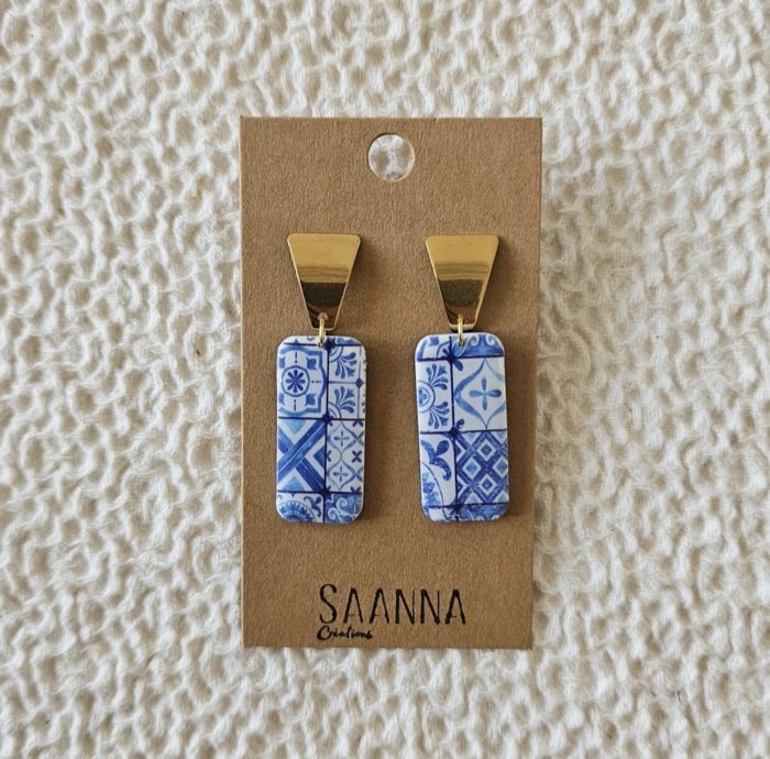 SAANNA Boucles d'oreilles - Iris 5