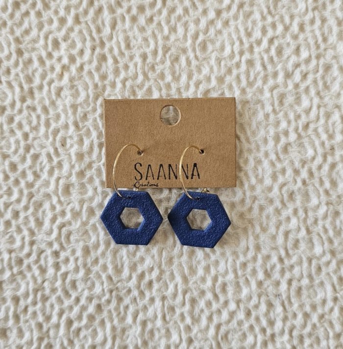 SAANNA Boucles d'oreilles - Iris 2