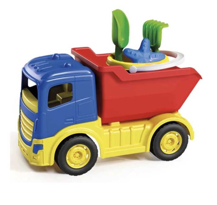Camion à benne ensemble de sable