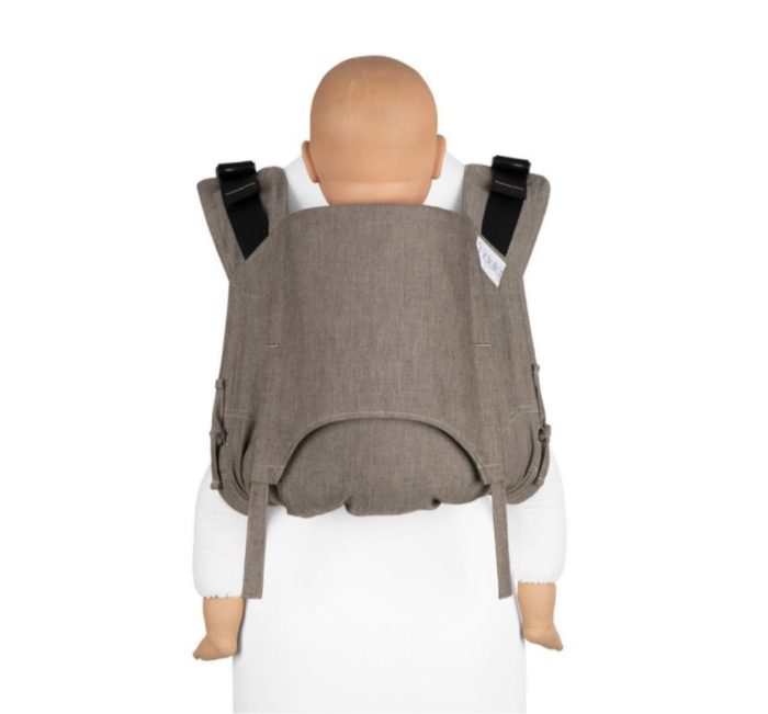 Porte-bébé Fidella Onbu - Chevron Brown