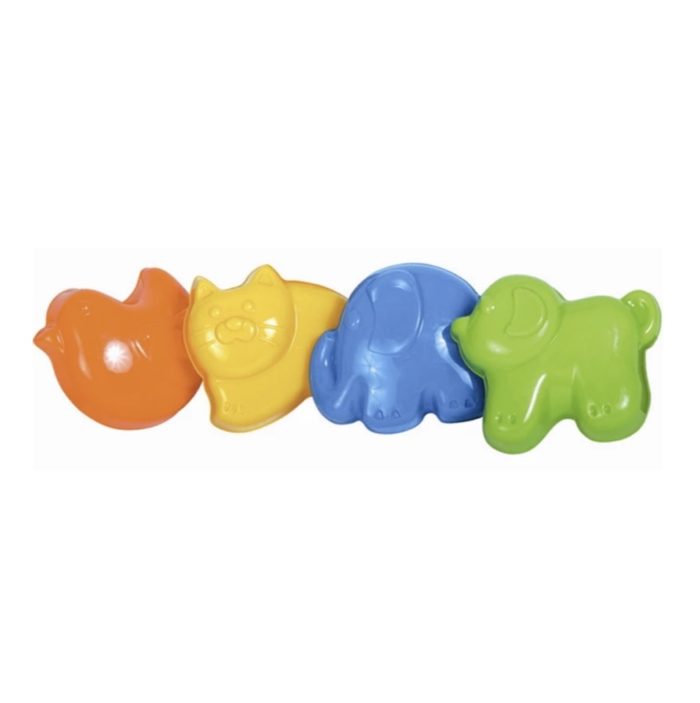 GOWI Moules pour le sable 4 pcs. assorties