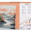 GRAINE CREATIVE peinture au numero - Plaine d'Asie – Image 5
