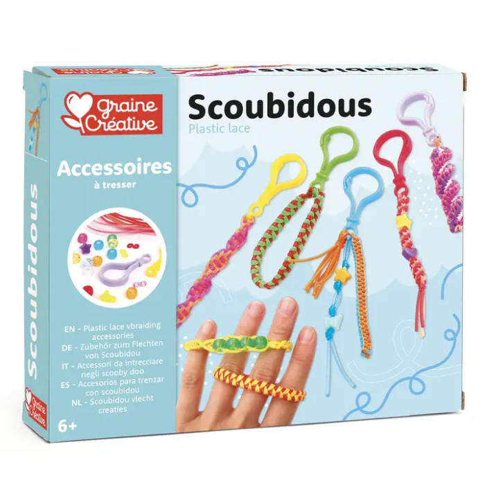 GRAINE CREATIVE Scoubidou porte-clés