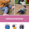 Pantalon outdoor Les Mômes des Dômes - Canard – Image 2