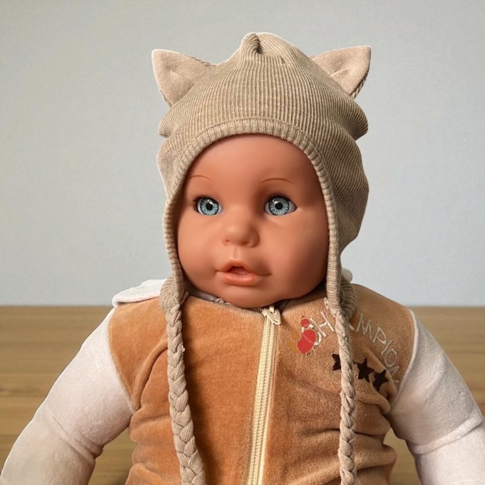 Kitty (Earflap) Manymonths Kitty 100% laine merinos 25/26 - Driftwood Taupe