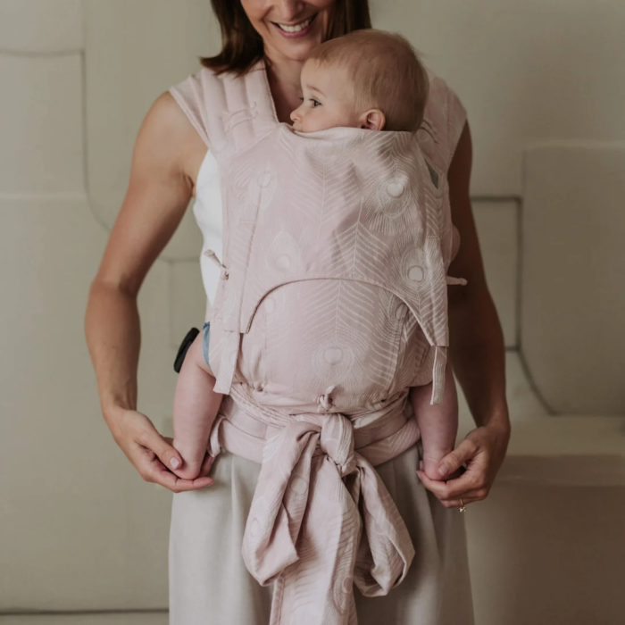 Porte-bébé Fidella Flyclick Feather rose