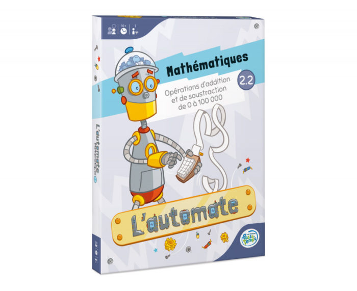 L'AUTOMATE Mathématique 2.2 : Numérotation de 0 à 100 000
