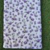 LAUBELGO Couverture rembourrée blanche à fleurs violettes – Image 3