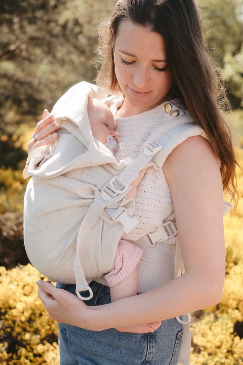 Porte-bébé Néobulle Néo plus V2 Lin naturel