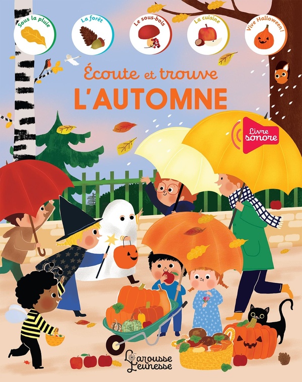 L’automne : écoute et trouve